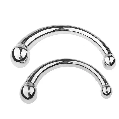 Anal 5858 Elegant Steel Ended Double Stainless Hook 0624